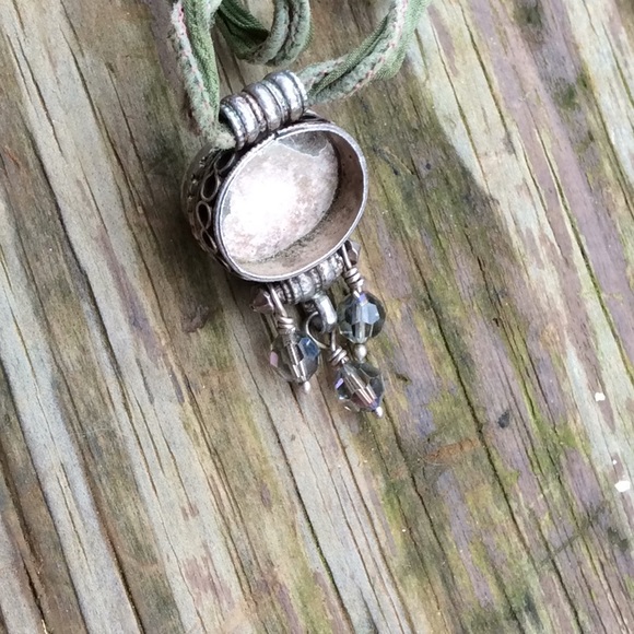 Genuine Turquoise 925 Silver Rare Necklace - Picture 5 of 7